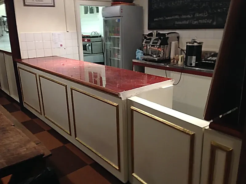 Decorative Café Counter, Camden