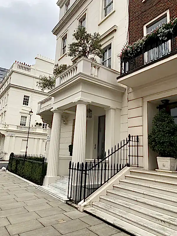 Exterior Portico Restoration, Belgravia